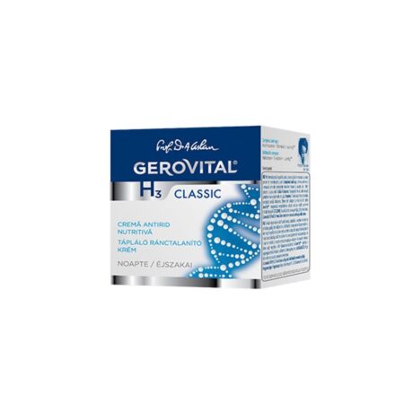 Gerovital H3 Classic Nourishing Anti-Wrinkle Night Cream 50ml