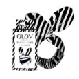 GLOV Bunny Ears Zebra Headband
