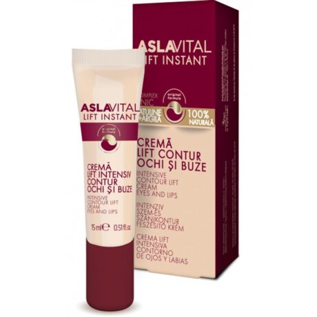 Gerovital Aslavital Lift Instant Intensive Contour Lift Cream Eyes and Lips 15ml