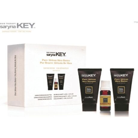 Saryna Key Damage Repair Travel Kit – Shampoo 40ml,Butter 40ml,Oil 10ml