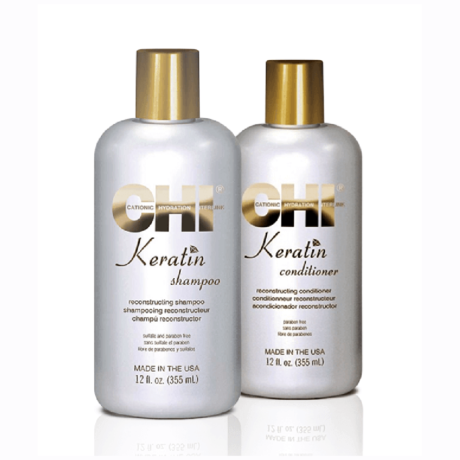 CHI Keratin Reconstructing Shampoo+Conditioner
