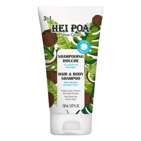 Hei Poa Hair & Body Shampoo with Organic Coconut Pulp 150ml