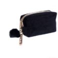 Ro Accessories Cosmetic Bag Faux Fur Black