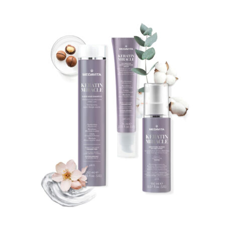 Medavita Keratin Sleek Hair Shampoo 250ml2